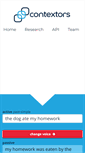 Mobile Screenshot of contextors.com